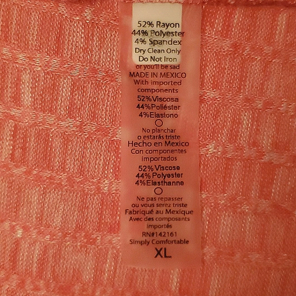 LulaRoe Corel Sarah Cardigan XL - Picture 6 of 6